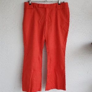 GAP Modern Boot Pants Orange/Red